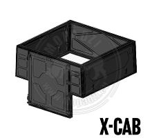 ALUCAB ModCAP Family verze CONQUER pro 4 osoby, Extra (Long) Cab, bez okna (13)