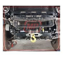MP4x4 plate for concealed winch mounting for New Defender, diesel engine version (7)