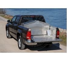 Alubox box D PickUp VW Amarok, 1485x600x775mm, volume 519L unpainted, saddle Alubox box D PickUp VW Amarok, 1485x600x775mm, volume 519L unpainted, saddle