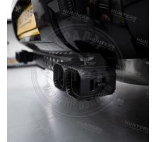 Hunters koncovky výfuku dvojité hranaté Defender motorizace Diesel (Quad)