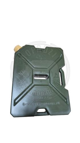 Overland Diesel canister 10/2.3Gal, green/khaki, description in English/Arabic (3)