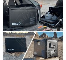 ICECO lednice Dual zone, objem 60l, rozměr  77×47×46 cm, černá (7)