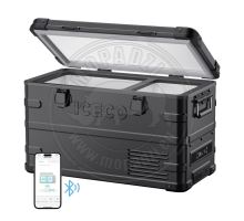ICECO Dual zone refrigerator, volume 35l, dimensions 68.6x36.4x39.8 cm, black (2)