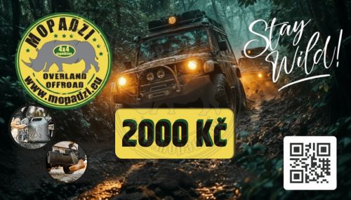 Dárkový poukaz Mopadzi 2000kč