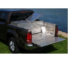 Alubox PickUp VW Amarok, 1485x600x580mm, objem 424L nelakovaný, rovný Alubox PickUp VW Amarok, 1485x600x580mm, objem 424L nelakovaný, rovný