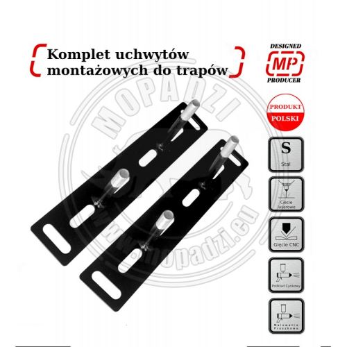 MP4x4 univerzální držáky vyprošťovacích desek pro střešní nosič MP4x4