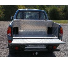 Alubox box PickUp Mitsubishi L220, 1340x600x550mm, volume 358L unpainted Alubox box PickUp Mitsubishi L220, 1340x600x550mm, volume 358L unpainted