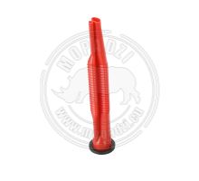 Overland Fuel, pouring nozzle for fuel canister, plastic red Overland Fuel, pouring nozzle for fuel canister, plastic red