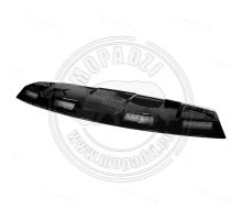 Hunters roof light bar for New Defender, black + 4x white lights (13)