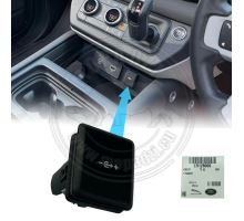 Sada originální autozásuvky 12V a krytky s víčkem pro zadní část středové konzoly